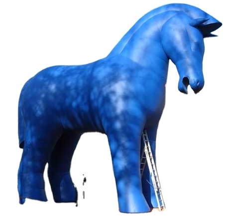 Hot sale giant inflatable horse for advertising