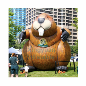 2021 Hot sale giant inflatable beaver for advertising