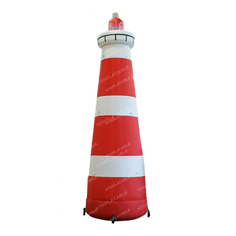 Hot sale giant inflatable lighthouse with led for advertising