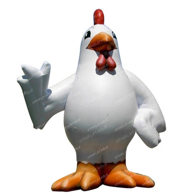 2024 Hot sale giant inflatable chicken, inflatable chicken mascot for advertising