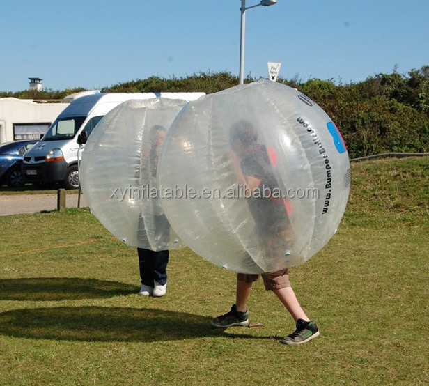 Factory outlet inflatable body zorbing ball for kids/body inflation ball suit/football track suit