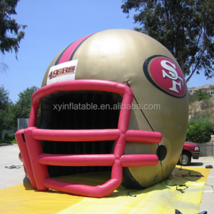 Factory Outlet giant inflatable football helmet in hot sale