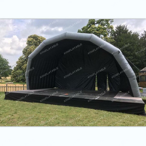 Hot sale inflatable tent cover, customized inflatable stage cover for concert