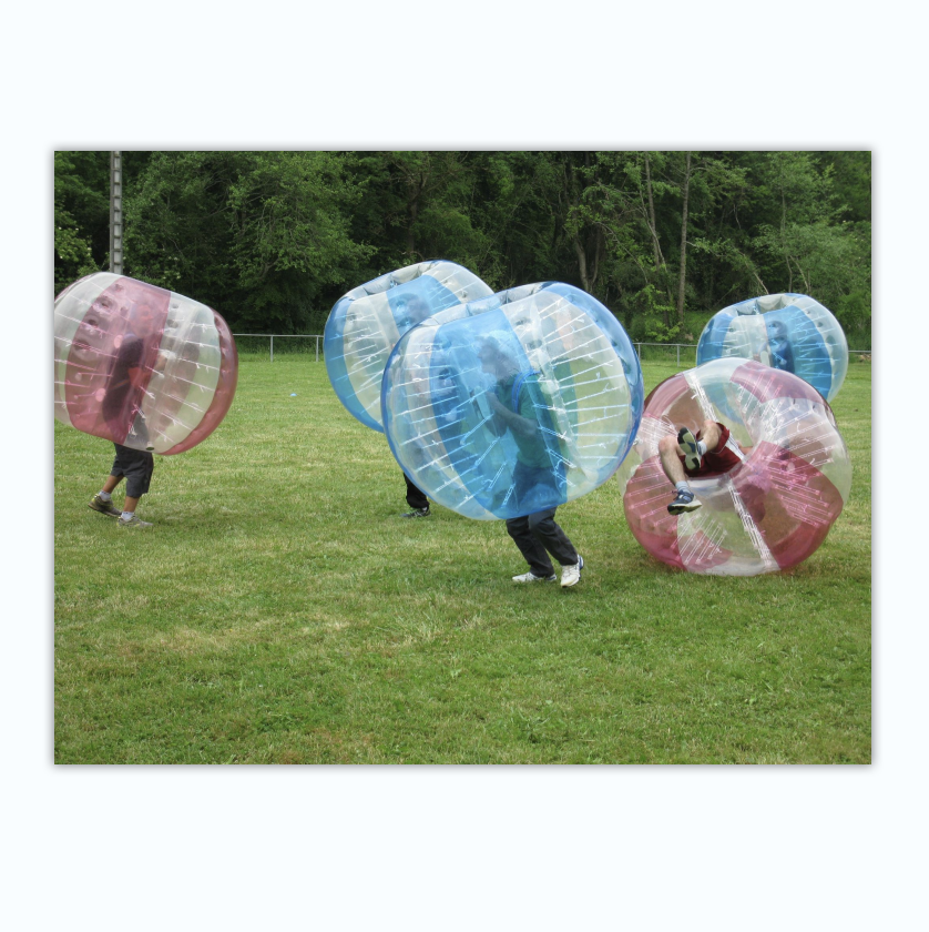 Hot sale body bumper ball, bubble soccer ball, human inflatable bumper bubble ball