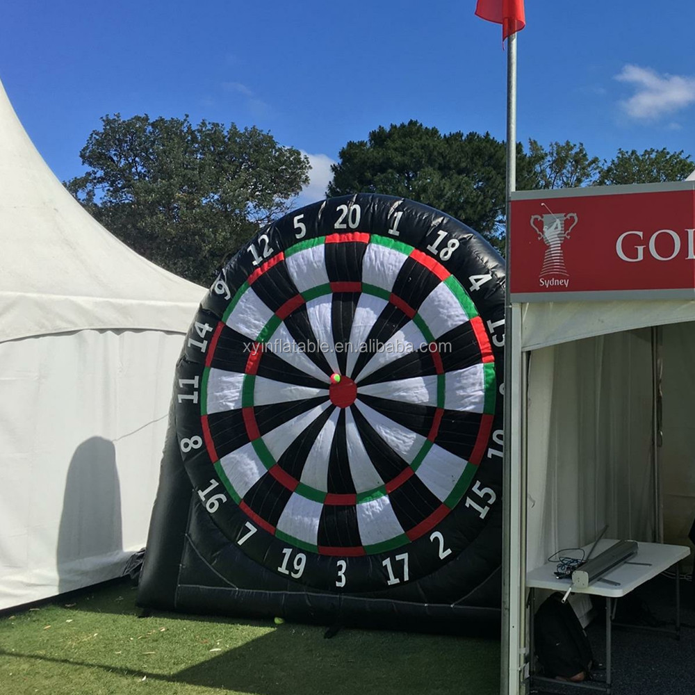 Giant inflatable golf darts with golf bar golf balls for sale