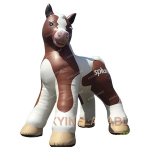 Hot sale giant inflatable buttercup, inflatable pony for advertising