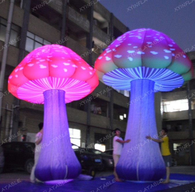 Giant inflatable mushroom, decoration inflatable mushrooms for events