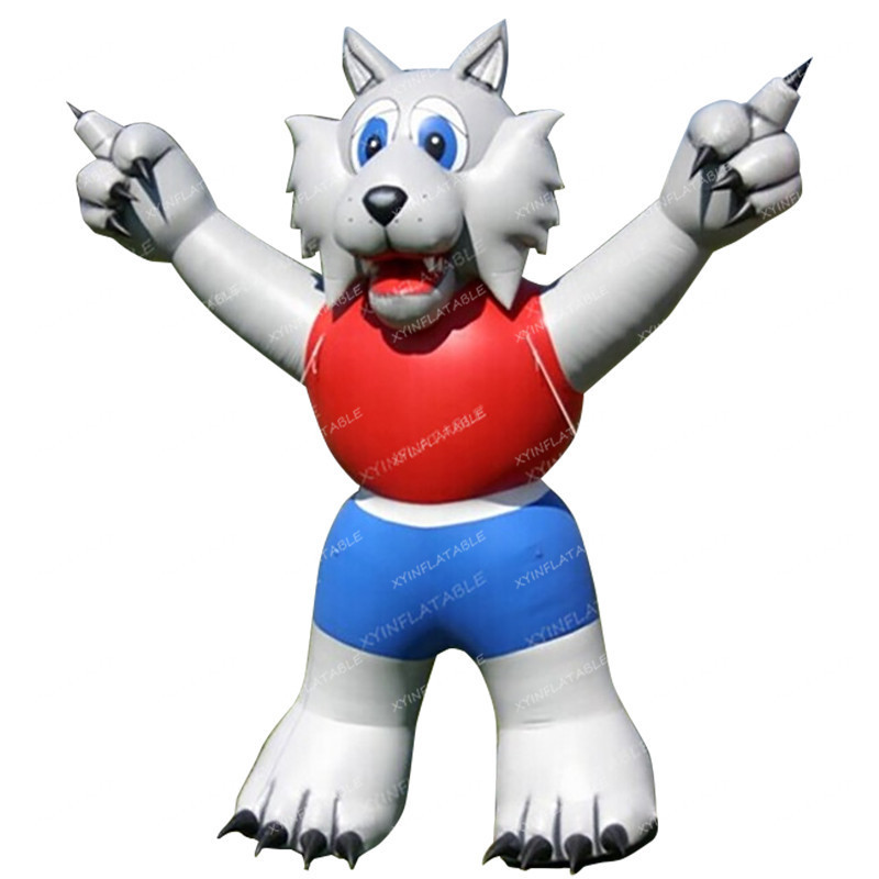 2021 Hot sale giant inflatable wolf, wolf balloon inflatable for advertising