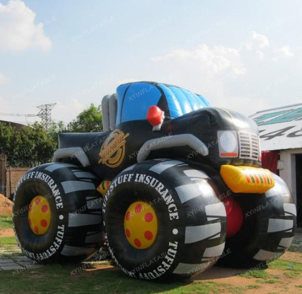 2024 Hot sale giant inflatable monster truck, monster truck inflatable for advertising