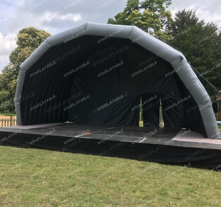 Hot sale inflatable tent cover, customized inflatable stage cover for concert