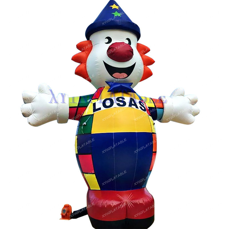 Outdoor decoration giant inflatable clown for advertising