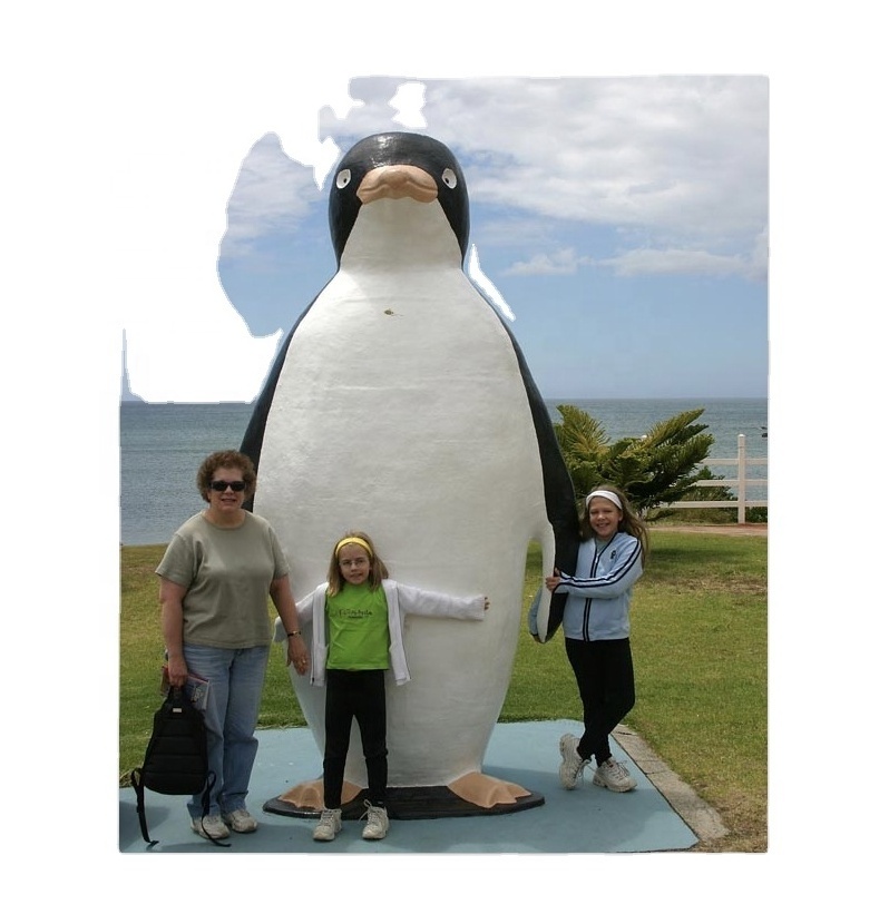 bespoke giant inflatable penguin for sale