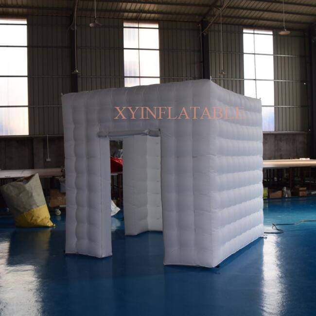 Hot sale customized led blow up photo booth, inflatable photobooth props