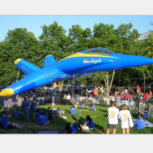 Excellent design giant inflatable aircraft for advertising