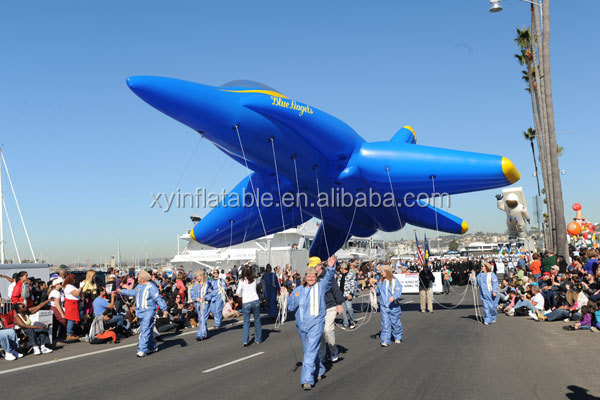 Excellent design giant inflatable aircraft for advertising