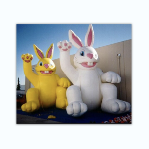 2024 Hot sale giant led inflatable rabbit with led lighting for sale/advertising/decoration