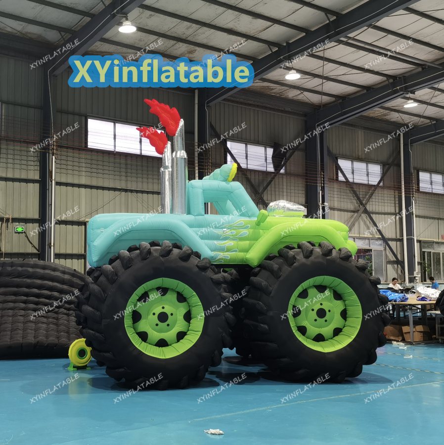 Customized blow up monster truck, giant inflatable truck car for party/event/advertising