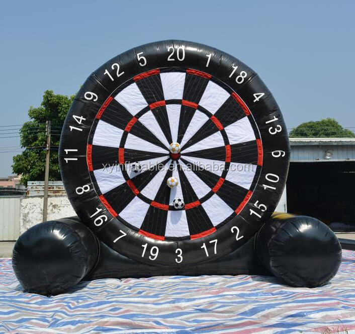 Hot Sale inflatable dart game/inflatable soccer darts with free ball set