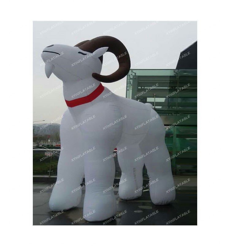 2024 Hot sale large inflatable animal, giant inflatable goat for advertising