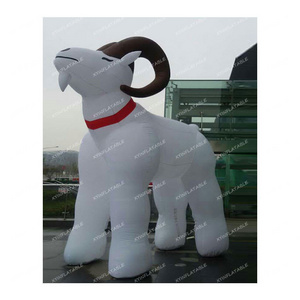 2024 Hot sale large inflatable animal, giant inflatable goat for advertising