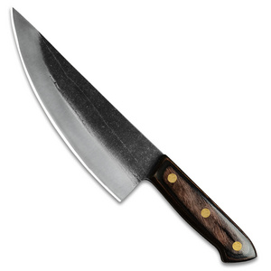 Xingye Professional Serbian Poultry Meat Forged 8 Inch Chef knife 4cr13 Cutting Vegetable Fish Meat Cleaver Butcher Knife