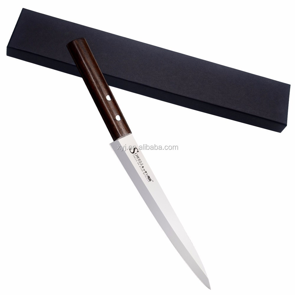 Professional Sashimi Kitchen Knife-8Inch High Quality 440A Stainless Steel Knife + Gift Box Set Japanese Style Sushi Knife