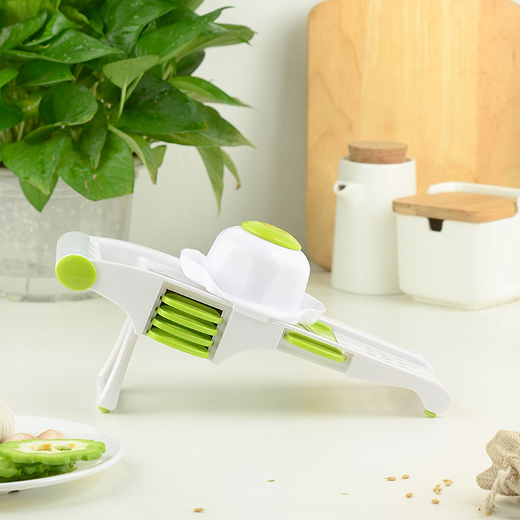 High Quality Customized 5 Changeable Stainless Steel Blades BPA Free Vegetable Grater