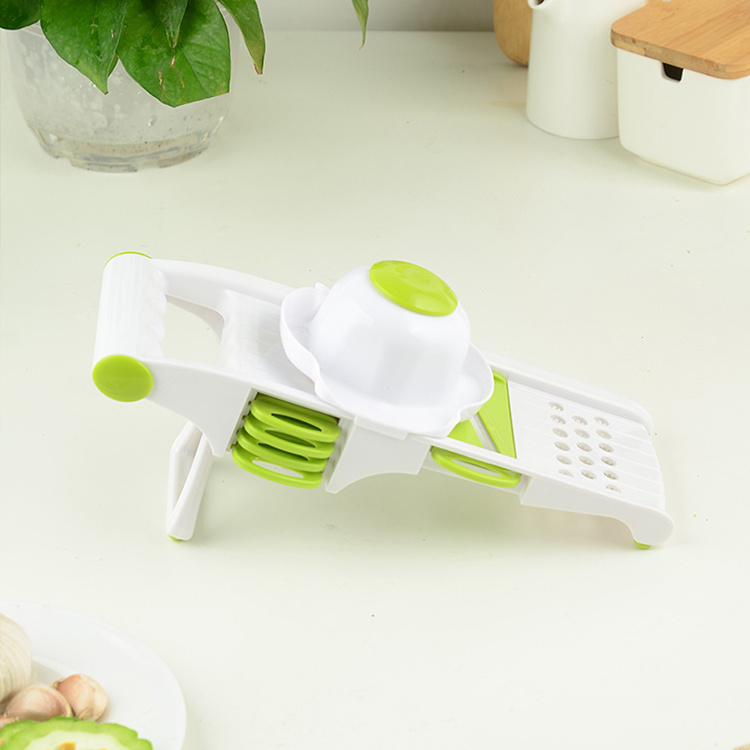 High Quality Customized 5 Changeable Stainless Steel Blades BPA Free Vegetable Grater