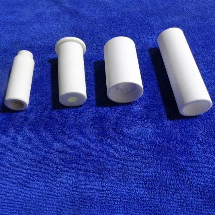 High purity mature casting tube alumina ceramic tube for tube furnace