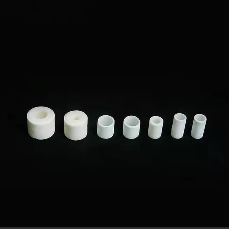 99 alumina ceramic tube industrial insulating porcelain parts ceramic column  customized