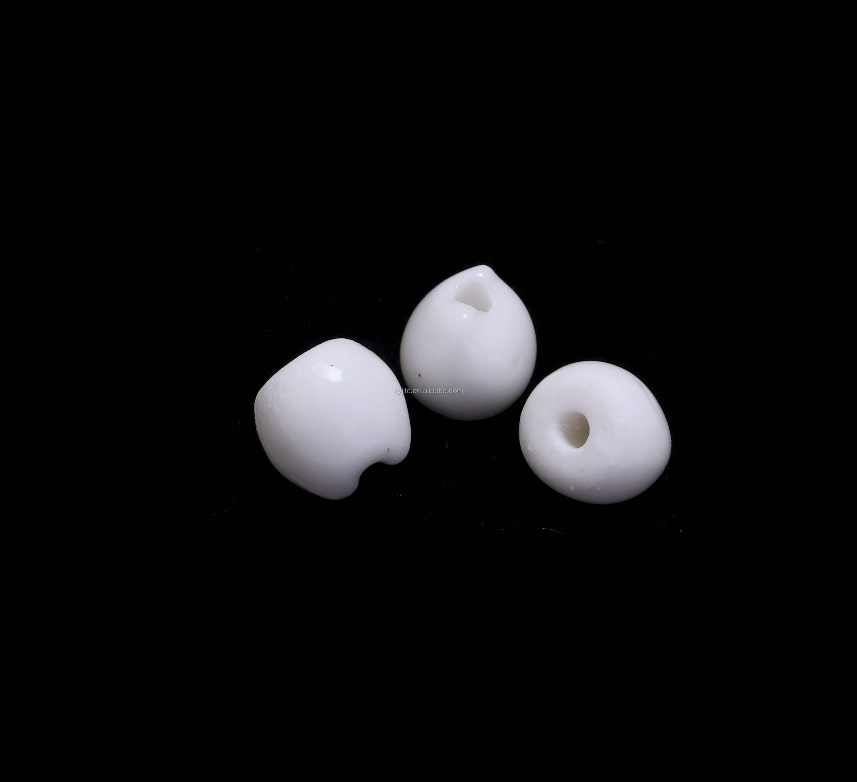 White customized tech industrial parts steatite ceramic ball