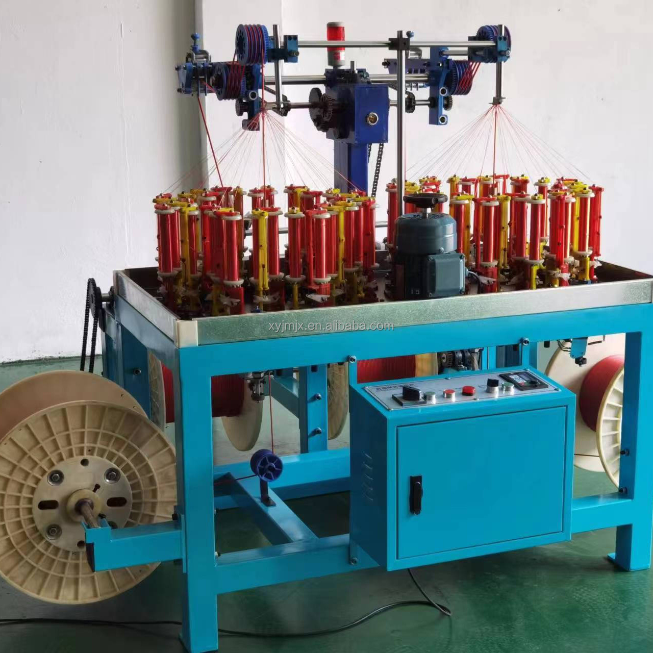 Factory sales Nylon rope Braiding Machine Shoelace Making Machine Rescue rope Braiding Machine