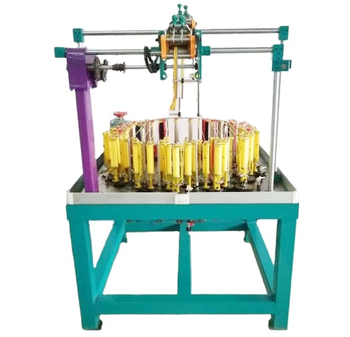 Hot Sales 52 Carrier Braiding Machines Polyester Expandable Braided Sleeving braided rope machine