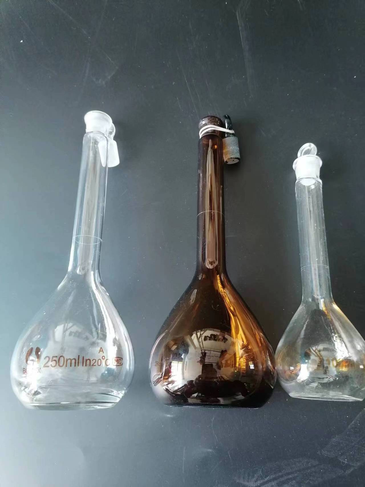 10-1000ml brown/transparent water test chemistry laboratory equipment shake volumetric flask