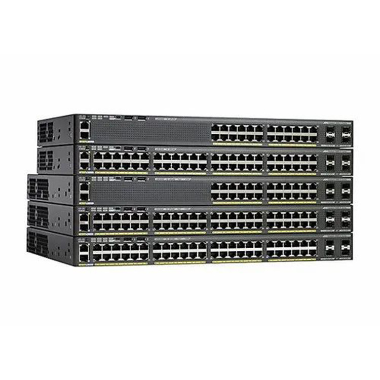 Original 24 ports 10/100/1000 SG350X Series SG350X-24-K9 Network Switches