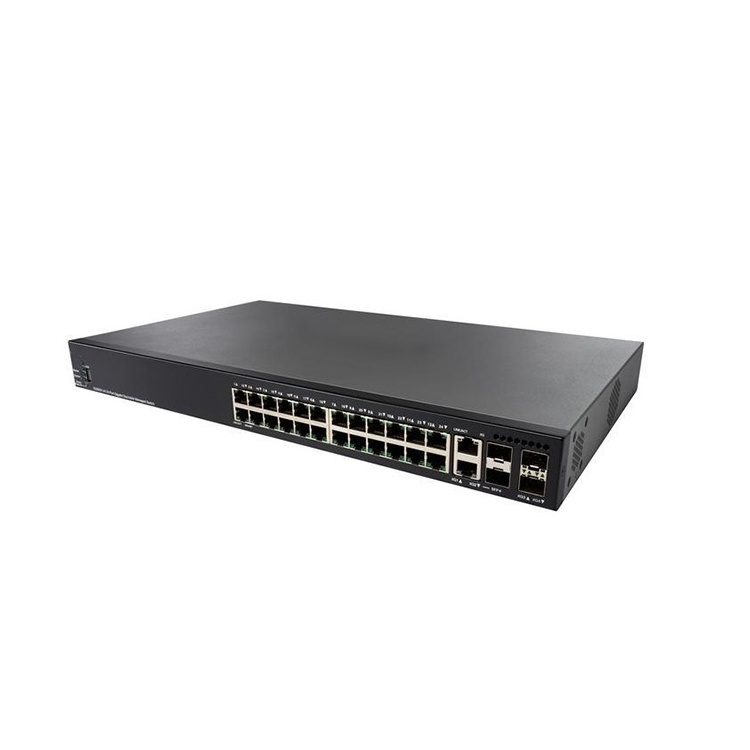 Original 24 ports 10/100/1000 SG350X Series SG350X-24-K9 Network Switches