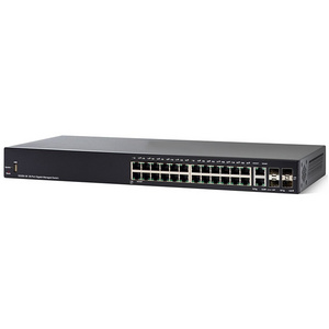 Original 24 ports 10/100/1000 SG350X Series SG350X-24-K9 Network Switches