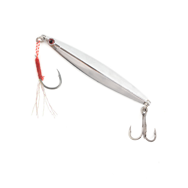 Mirror Plating Metal Jigging Fishing Lure Lead Metal Jig Lure 25g 30g Fishing Jigs Lead Metal Baits