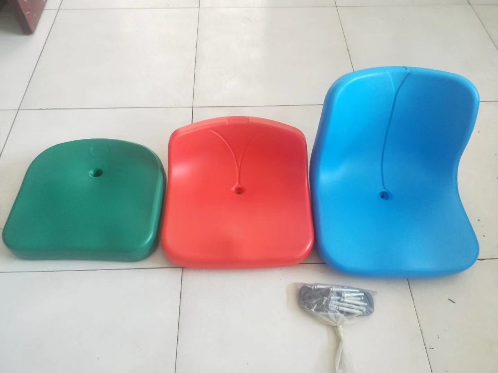 Popular Half Back Blow Molding Plastic Seat, football stadium seat / bleacher seat / Soccer Arena chairs