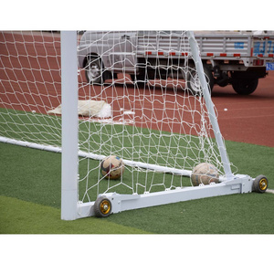 high quality 6.5*18.5FT Aluminum football goal post portable