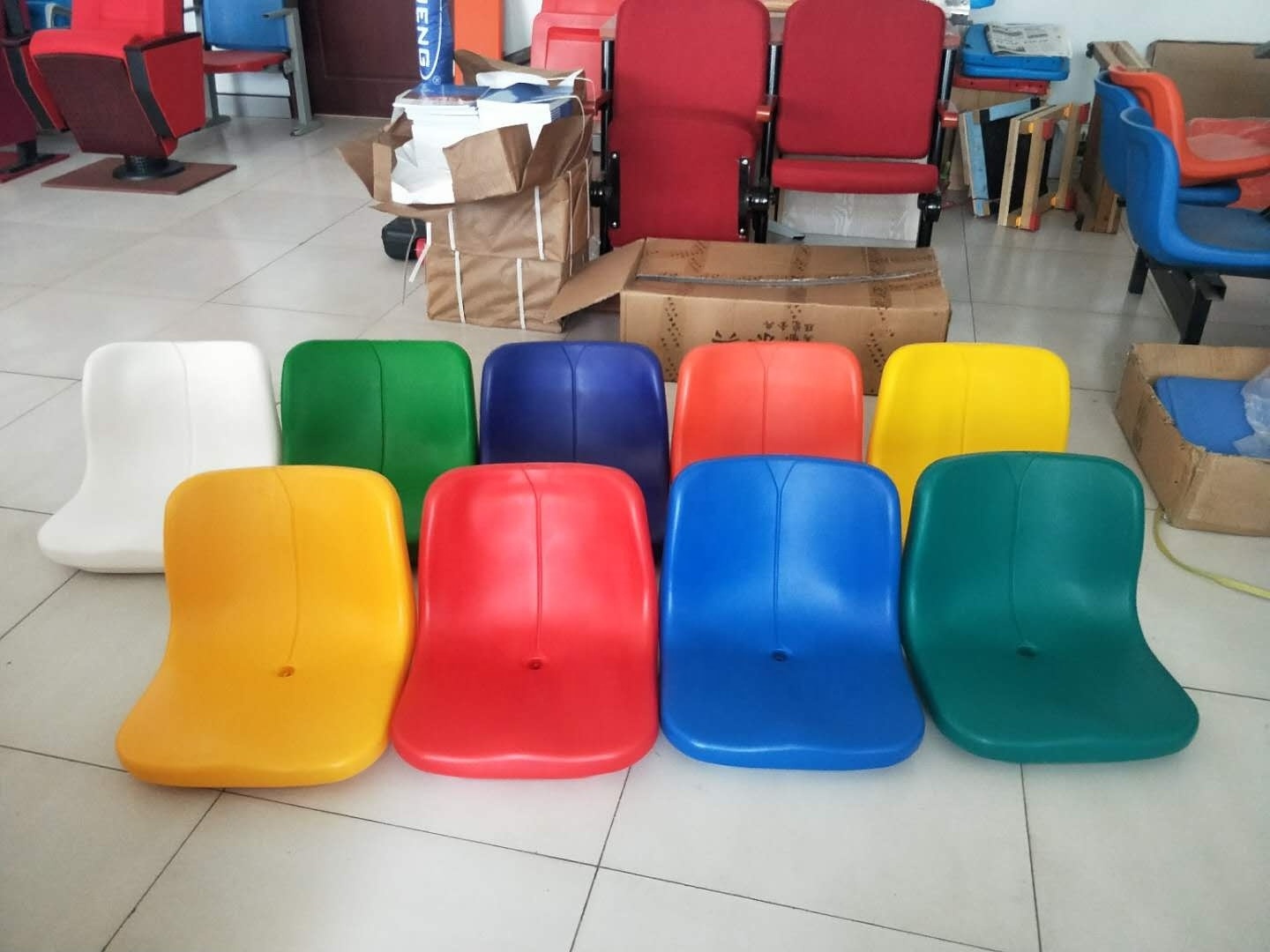 Hot sale Plastic Stadium Chair Stadium Seats