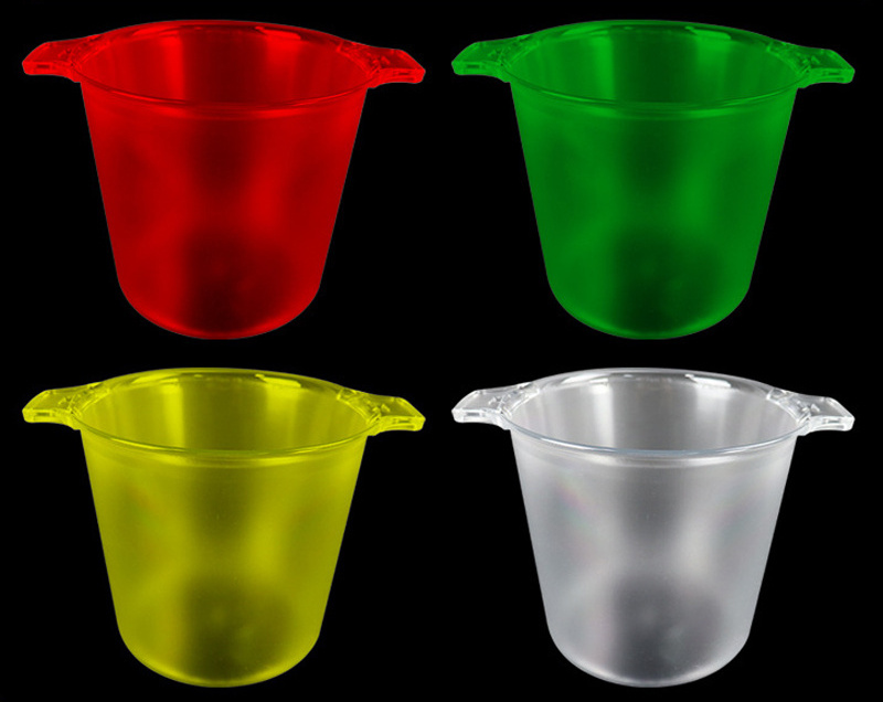 5L 8L plastic bar ice bucket Party club pub beverage wine beer champagne holder container Cooler barrel cocktail Cooling bucket