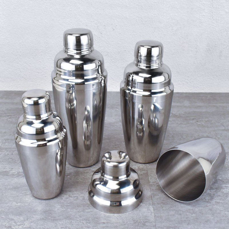 250ml 350ml 550ml 750ml wine shaker cup bar shaker stainless steel cocktail shaker