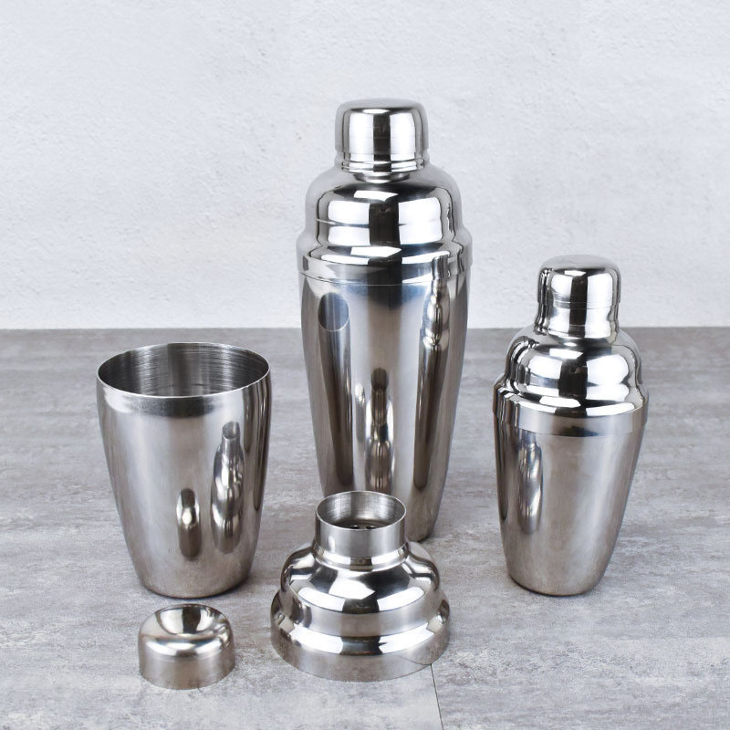 250ml 350ml 550ml 750ml wine shaker cup bar shaker stainless steel cocktail shaker