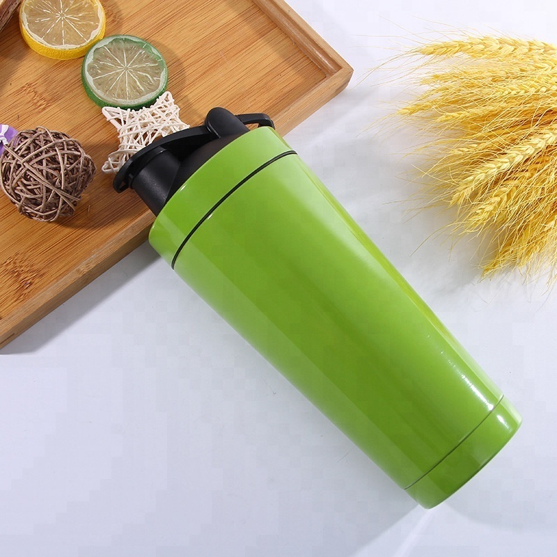 wholesale double wall stainless steel protein shaker vacuum cup