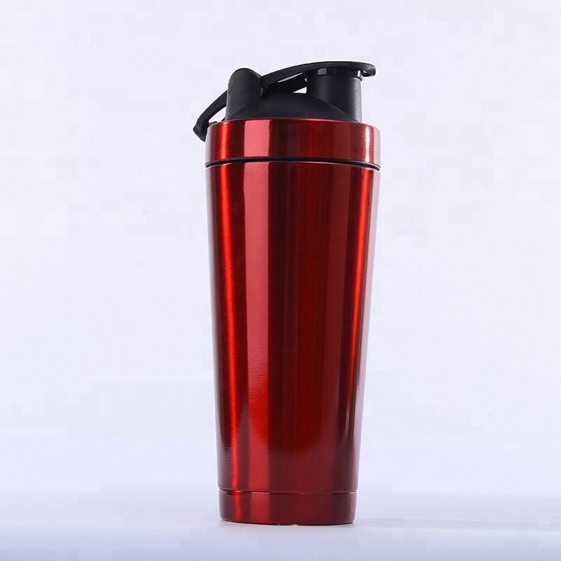 wholesale double wall stainless steel protein shaker vacuum cup