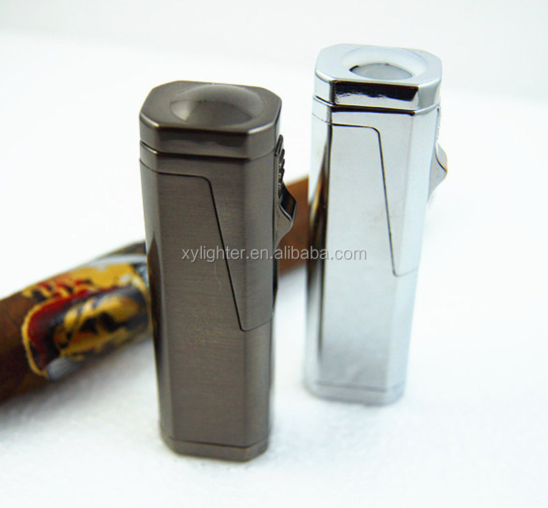 XY011310 Metal Triple cigar torch lighter