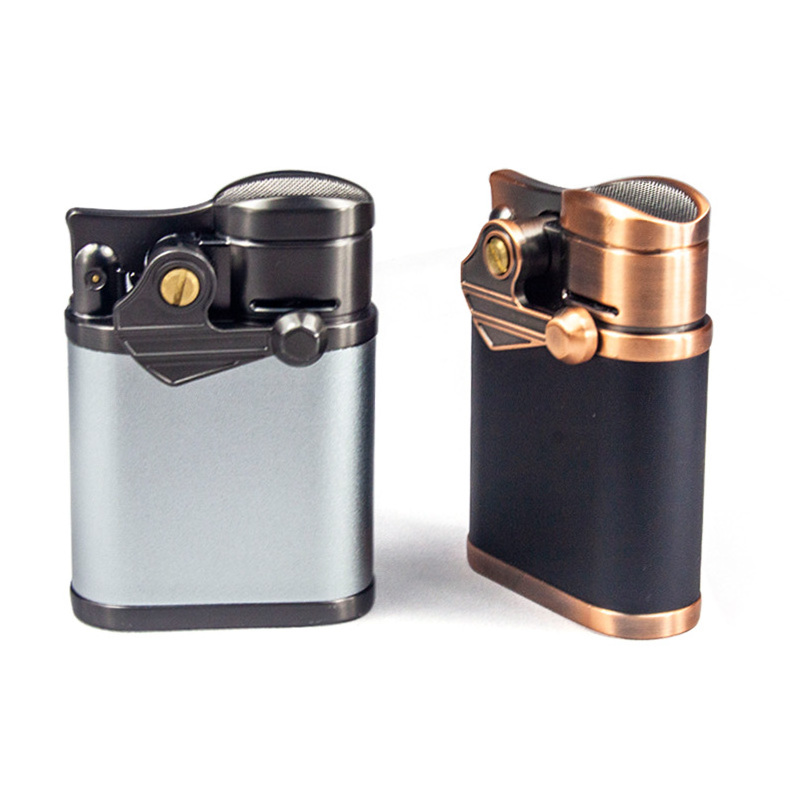 LT01Q602 Cigar Butane Gas Lighter Quad Torch Lighter Smoking Accessories