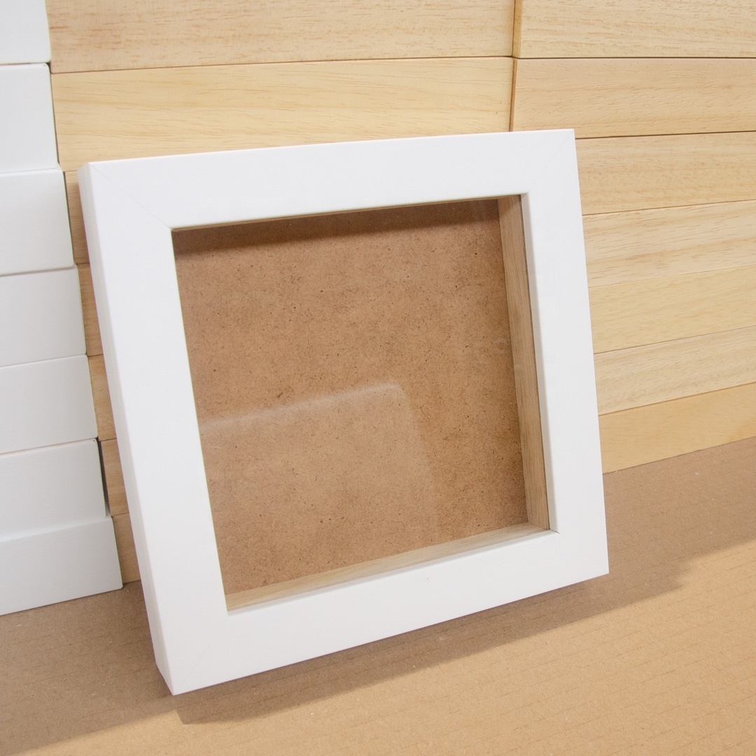 Modern Picture wooden frame Shadowbox with depth 1.5 cm Decorative Photo Frame shadow box frame