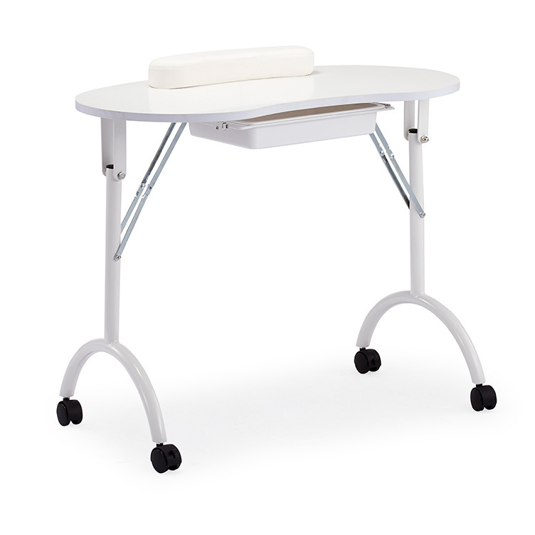 Foldable hot sale nail table nail desk